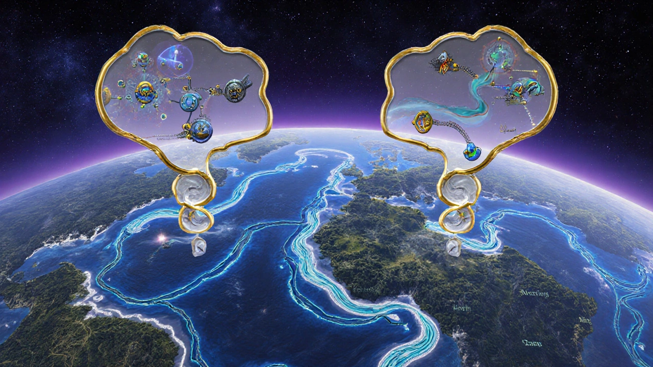 Геймплейные карты с визуальными метафорами Эйнштейна: гравитация, ресурсы и траектории света.