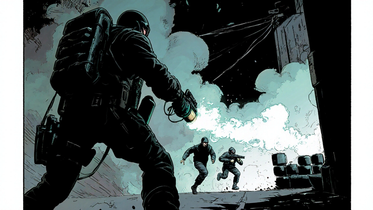 Игрок в Valorant бросает дымовую бомбу, открывая путь для команды, жертвуя свою любимую роль ради тактического превосходства.